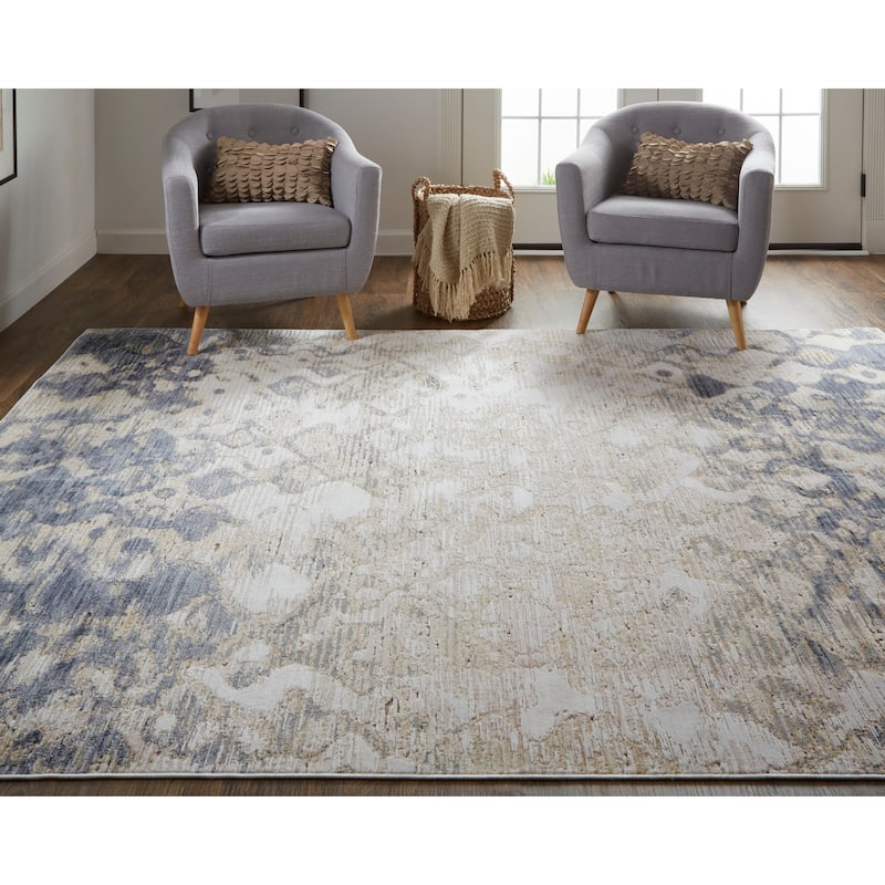 Grand Bazaar Corben Machine Made Gradient & Ombre Transitional Area Rug