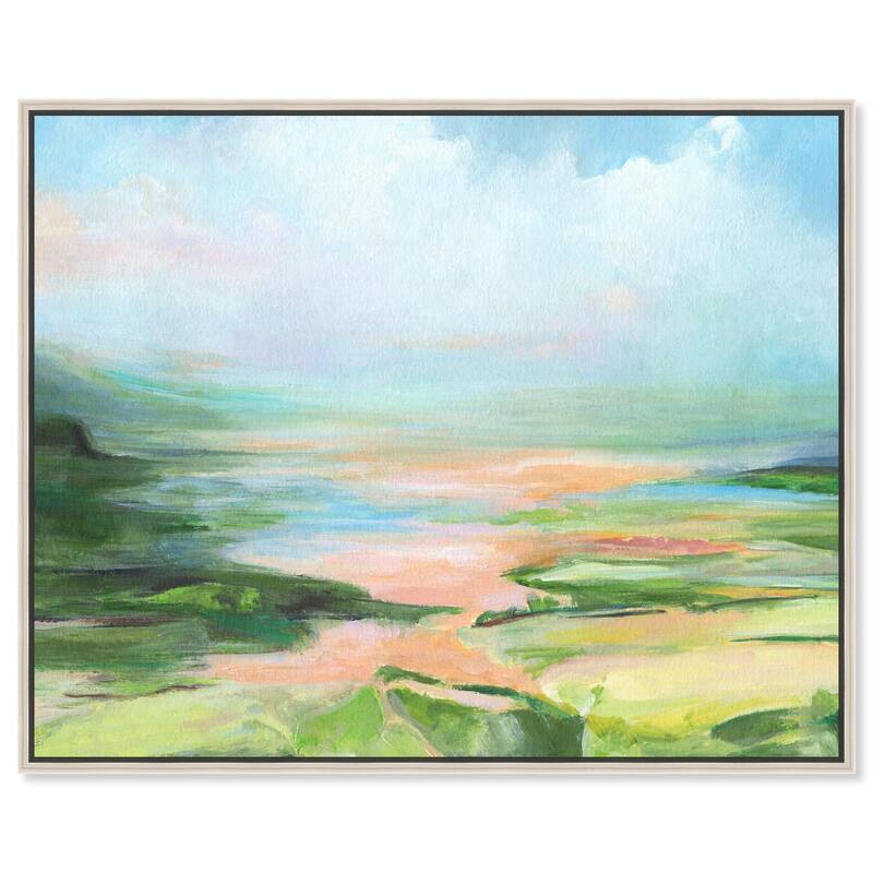 Enjoy the Nature Canvas by Art Remedy - Silver - 30" x 24"