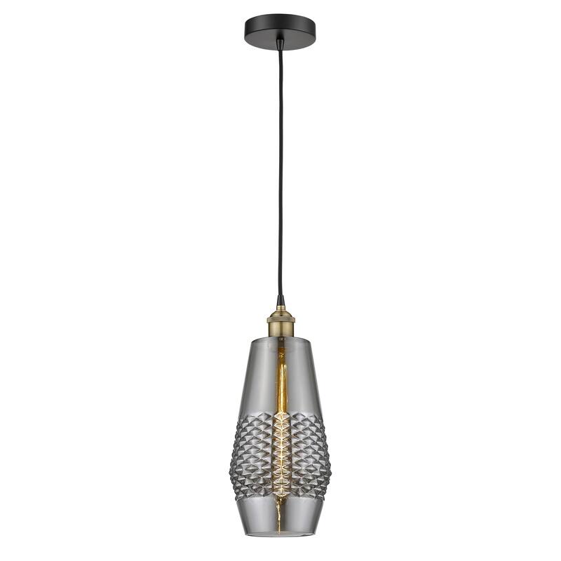Innovations Lighting Windham - 1 Light 7" Cord Hung Mini Pendant