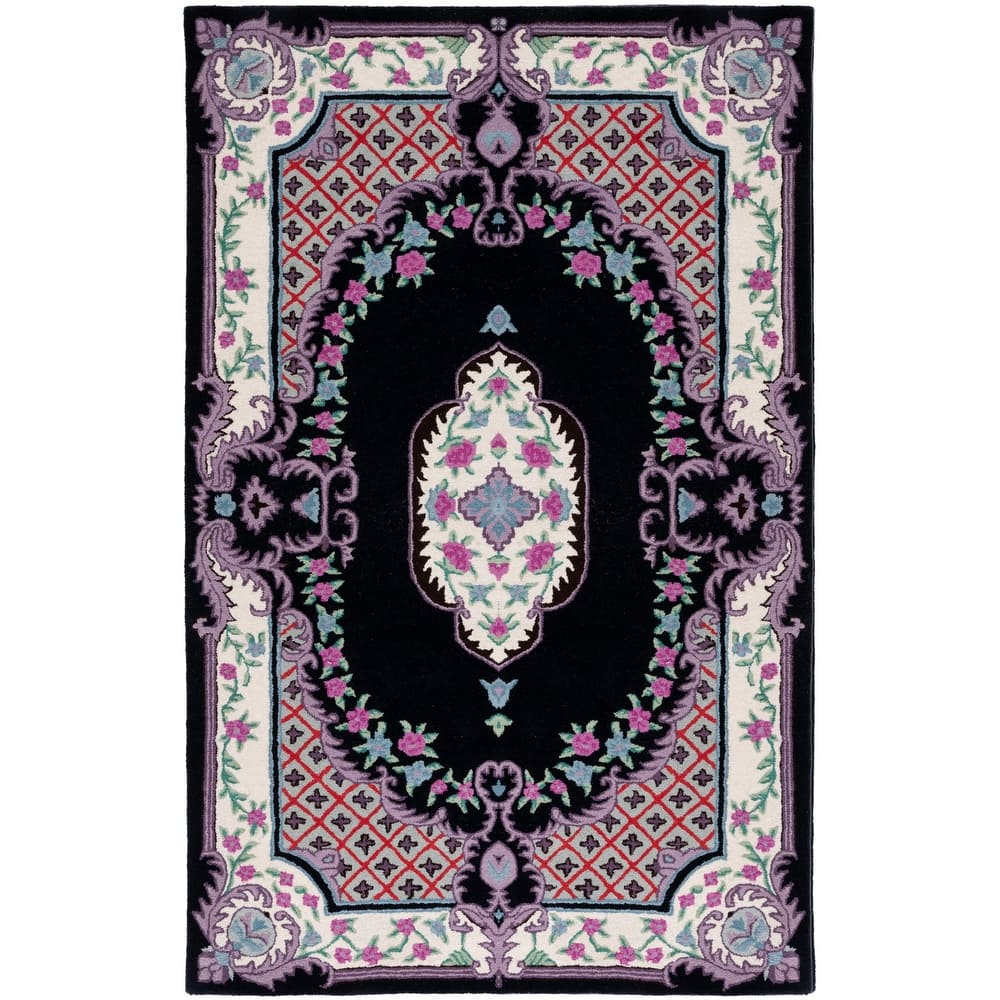 SAFAVIEH Handmade Bellagio Tatevik Oriental Medallion Wool Rug
