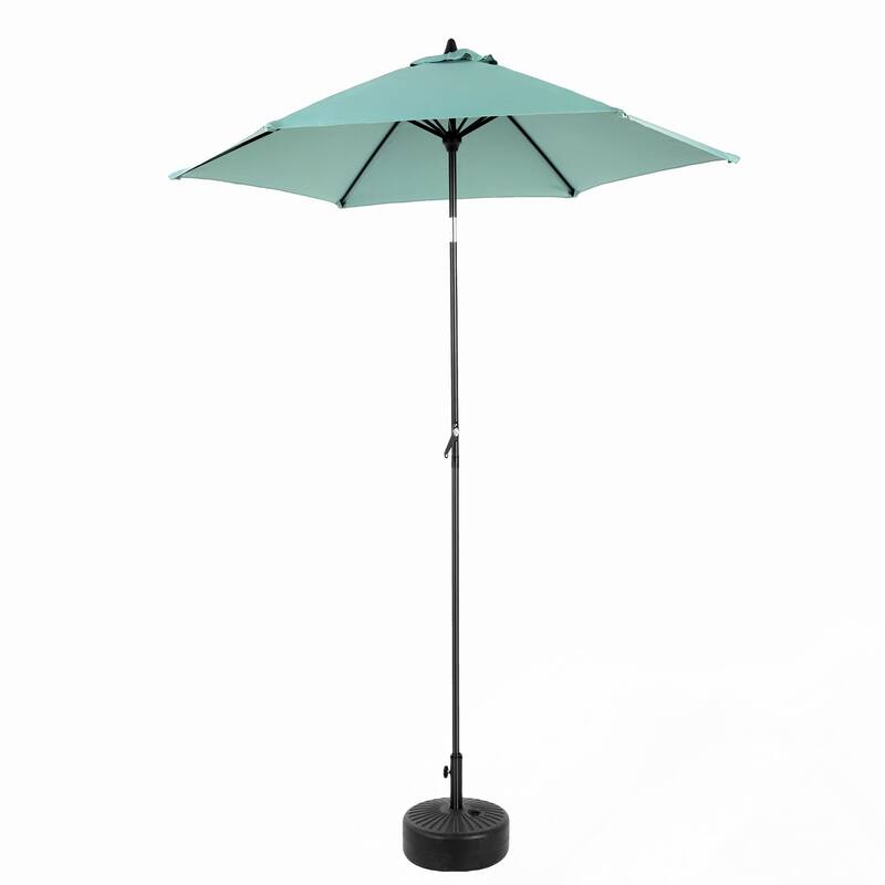 9FT Patio Umbrella with Push Button Tilt and Crank(Base Not Included)