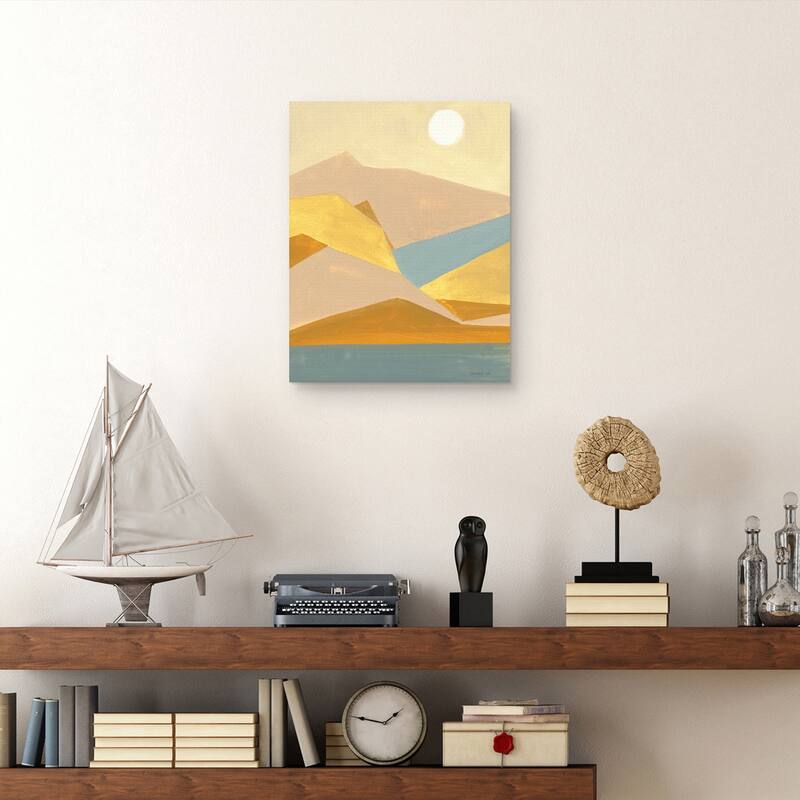 Retro Abstract I by Danhui Nai Canvas Art Print