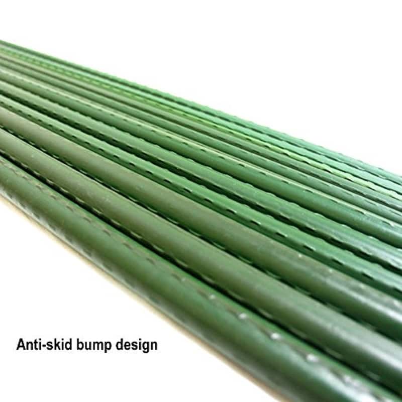Agfabric Garden Stake, Plant Stake, Plastic Coated Steel Tube Stakes