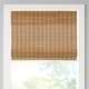 preview thumbnail 10 of 36, Madison Park Oakley Bamboo Light Filtering Roman Shade