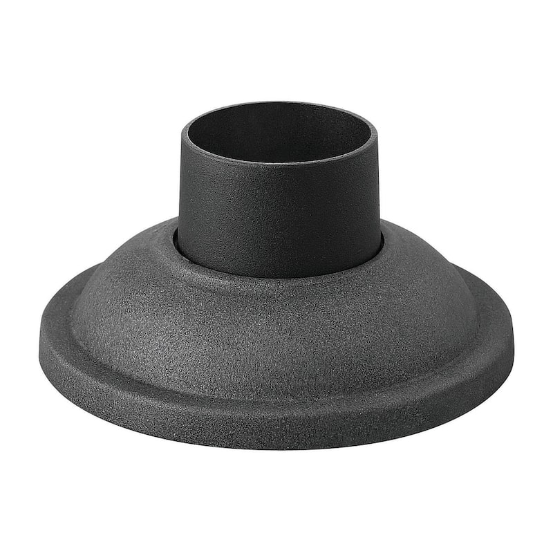 Hinkley Lighting 1304 7" Wide Cast Aluminum Pier Mount Base with 3" Fitter Diameter -