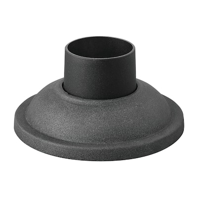 Hinkley Lighting 1304 7" Wide Cast Aluminum Pier Mount Base with 3" Fitter Diameter -