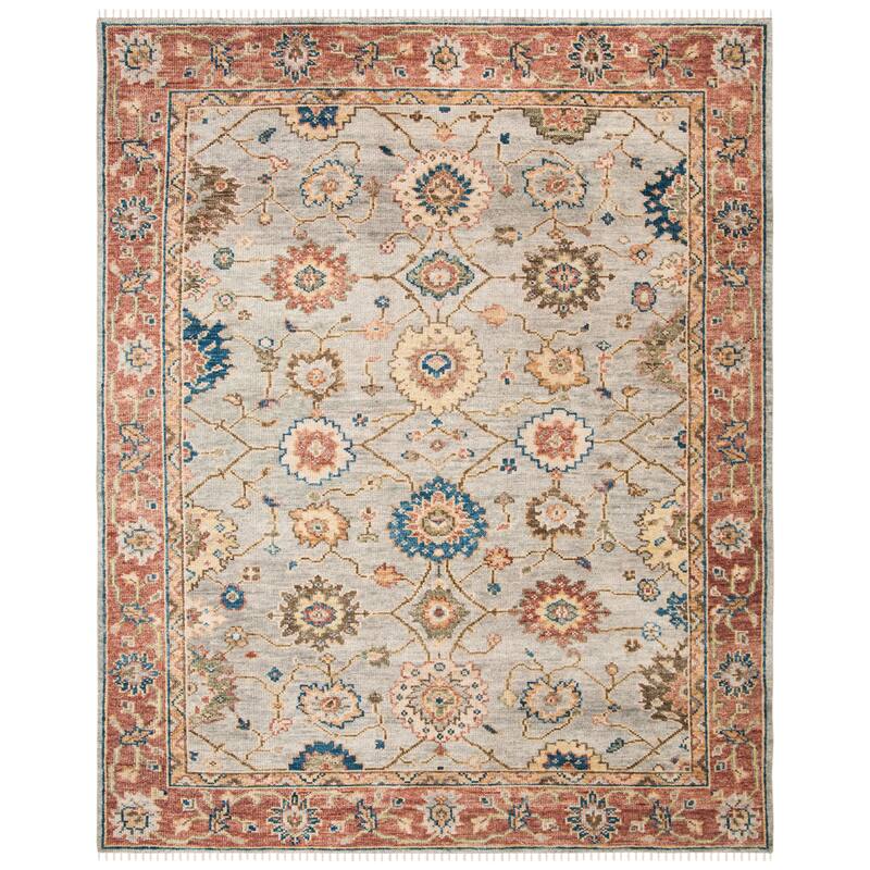 SAFAVIEH Handmade Samarkand Shanita Traditional Oriental Wool Rug