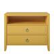 The Novogratz Her Majesty 2 Drawer Nightstand