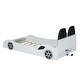 preview thumbnail 9 of 11, Wood Car-Shaped Twin Size Platform Bed with LED