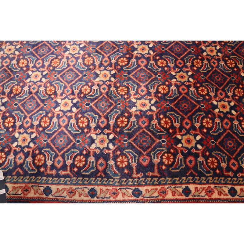 ECARPETGALLERY Hand-knotted Anadol Dark Navy Wool Rug - 4'7 x 6'8