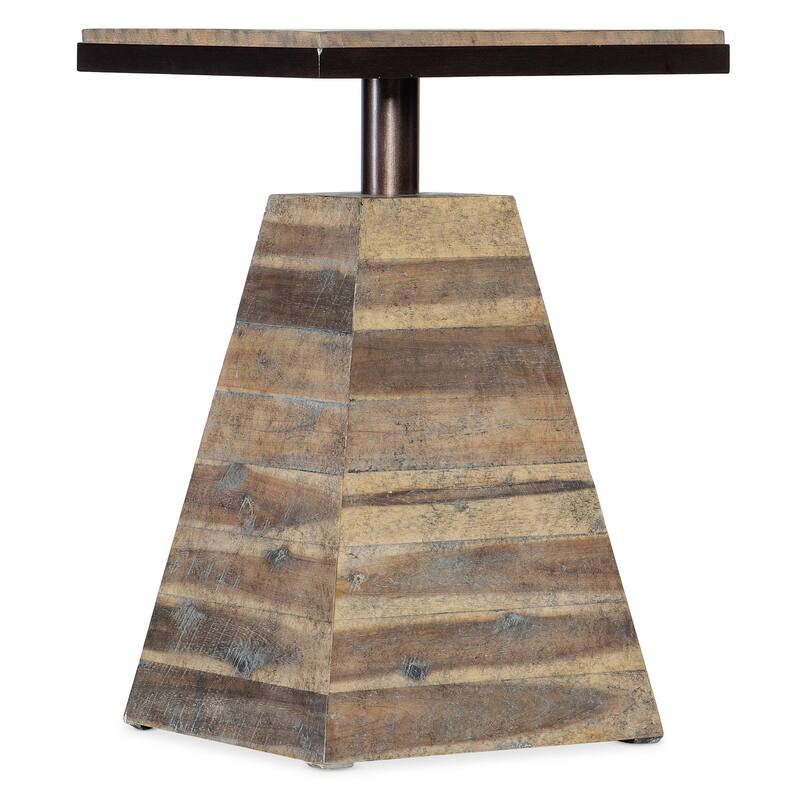 St. Armand Drink Table - 16"W x 16"L x 24.25"H - Antique Bronze