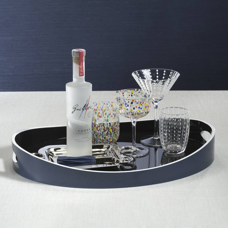 Spritz Confetti Cocktail Glasses, Set of 4