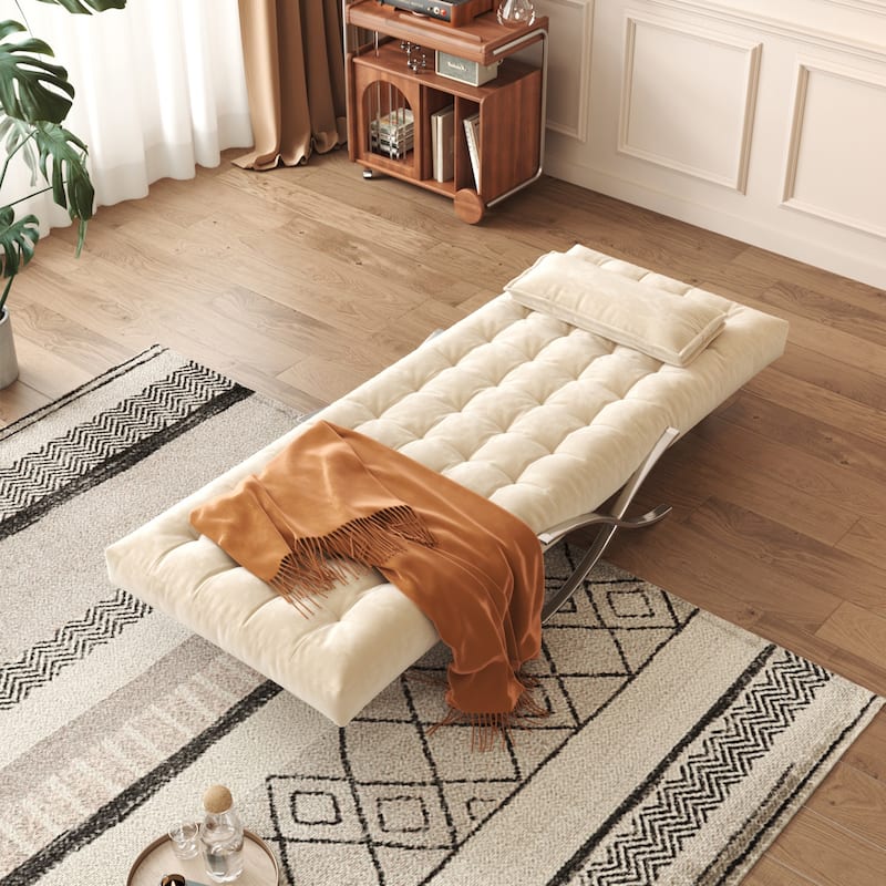 Romision Modern Foldable Sofa Bed with Metal Leg