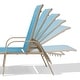 preview thumbnail 40 of 72, Outdoor Patio Lounger Aluminum Adjustable Chaise Lounge Chairs with Arms (Set of 2/4) - See Picture