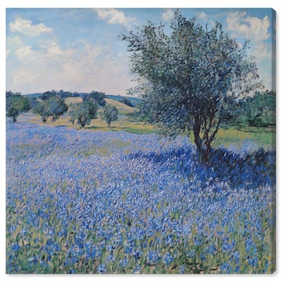 Bluebonnet Meadow II Canvas by Art Remedy, Gallery Wrapped