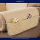preview thumbnail 34 of 34, Subrtex Armchair Reversible Couch Cover Quilted Slipcover Furniture Protector