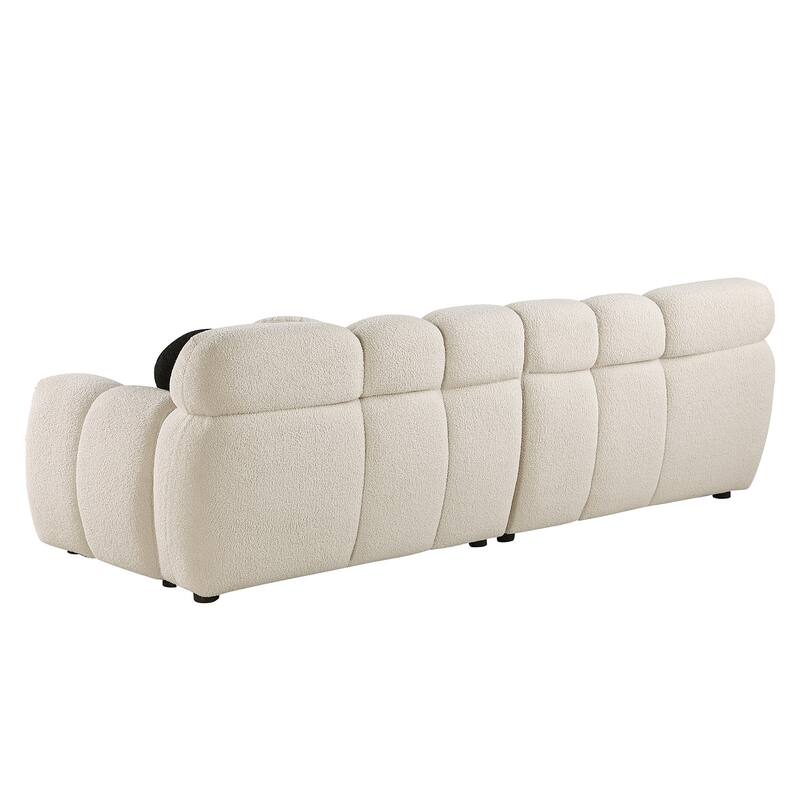 Modern ergonomic marshmallow sofa for living room