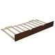 preview thumbnail 2 of 7, Twin-Over-Twin Wood Bunk Bed with Twin Size Trundle and 3 Storage Stairs, Walnut
