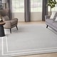 preview thumbnail 29 of 63, Nourison Essentials Indoor/Outdoor Solid Area Rug 10' x 14' - Grey/Ivory