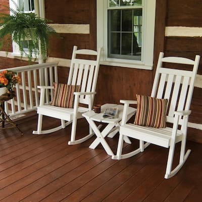 Pine Classic Porch Rocker