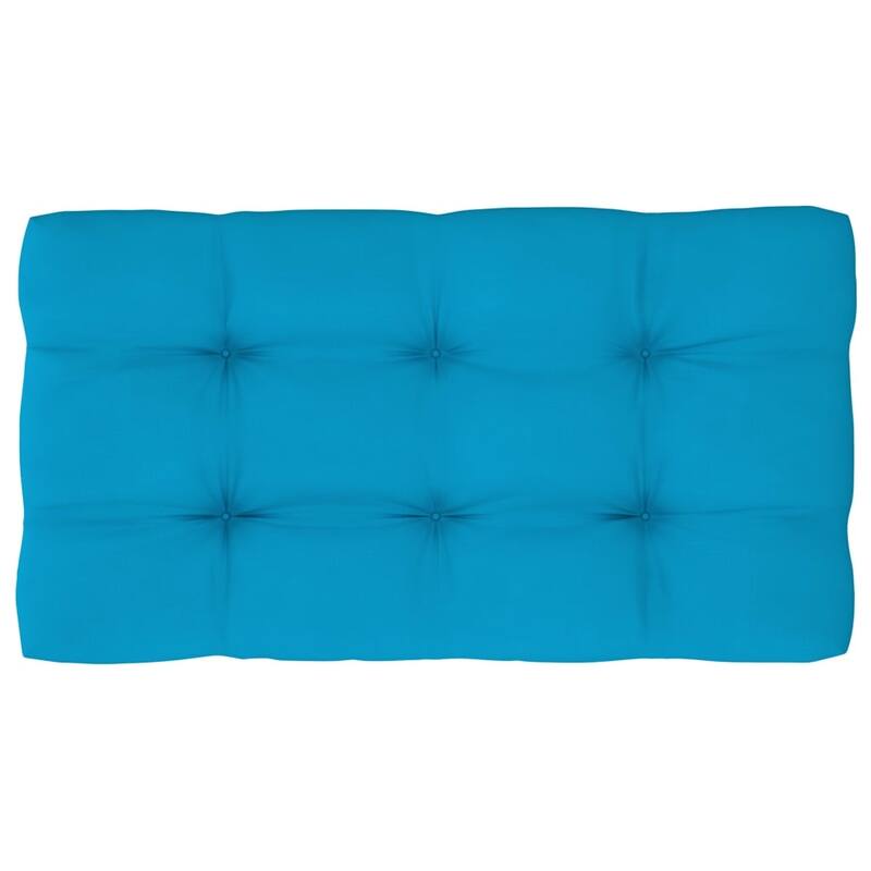 vidaXL Chair Cushion Water Repellent Pallet Cushion Seat Pad Pillow Fabric - 40.6" x 22.8" x 3.9"