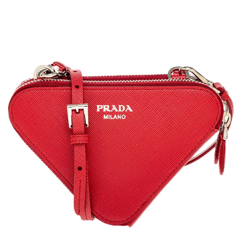 Prada Leather Mini Pouch