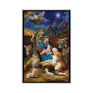 iCanvas quot Mary And The Shepards quot by Marcello Corti Framed Bed Bath