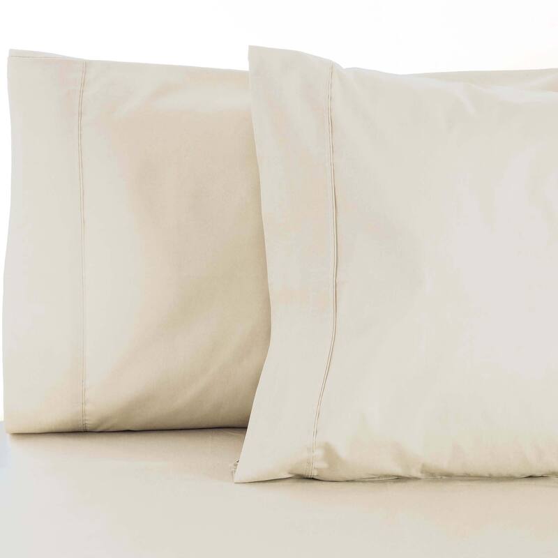 Superior 600 Thread Count Cotton Blend Pillowcase Set of 2