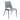 Desi Armless Dining Chair Azure Gray