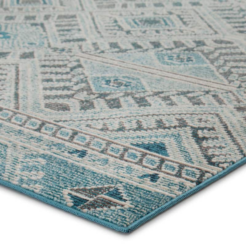 Kamalian Indoor/ Outdoor Tribal Polypropylene Area Rug by Havenside Home
