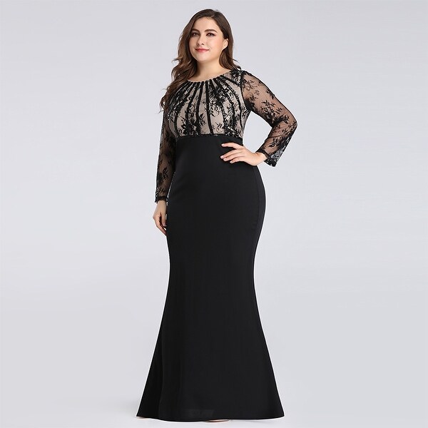 plus size long formal gowns