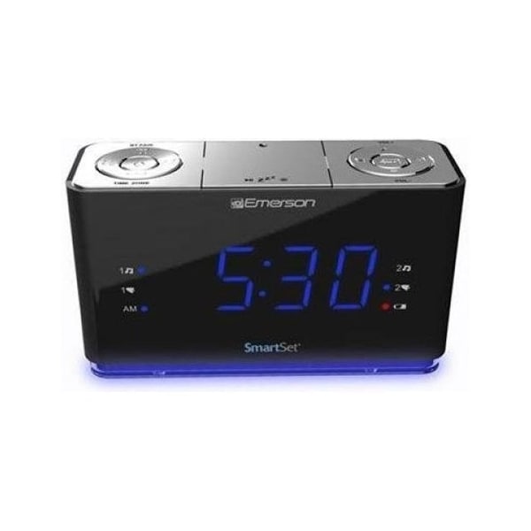 Emerson radio corp. cks1507 smartset alarm clock bt usb