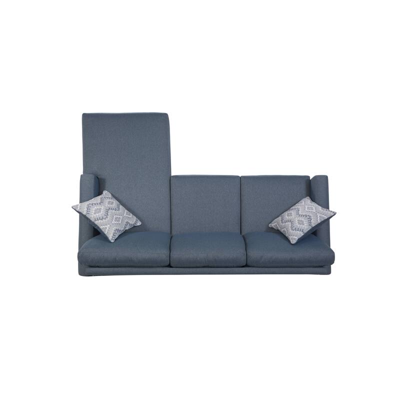 American Furniture Classics Eureka Sofa Chaise with Drop Down Table and USB