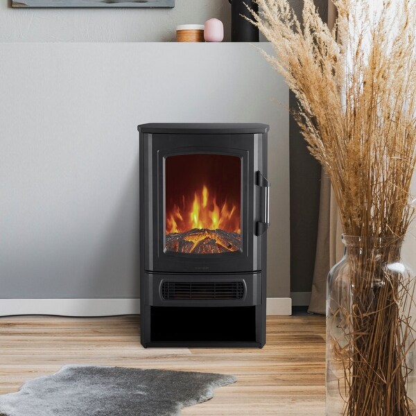 ひ*ん様 320design Canary Drive (CD-02) Cambridge 3 Panel Freestanding Electric Fireplace - Bed Bath