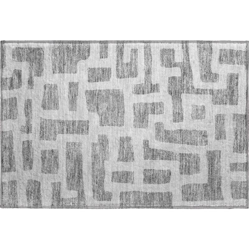 Premium Washable Super Soft Geo Maze Mayfield Rug