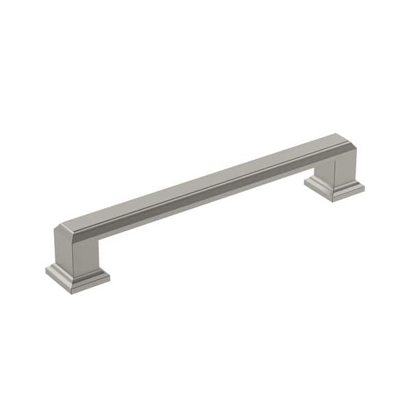 slide 2 of 5, Appoint 5-1/16 in (128 mm) Center-to-Center Satin Nickel Cabinet Pull - 5.0625