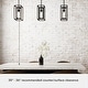 preview thumbnail 5 of 5, Hunter Doherty 1-Light Mini Pendant - Kitchen Island, Dining Room, Bedroom - Industrial, Contemporary, Transitional