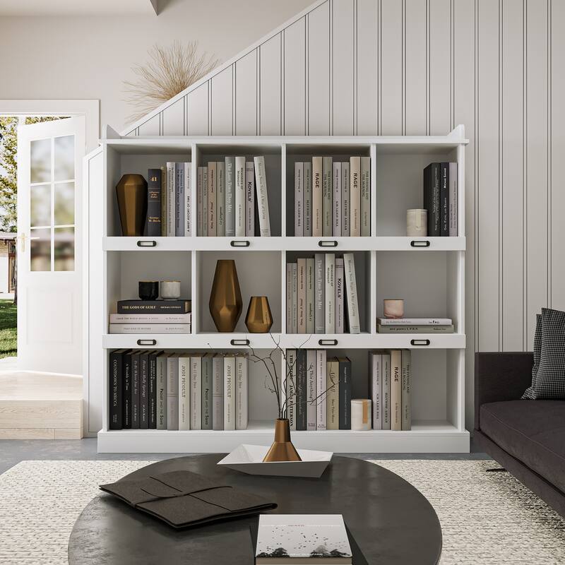 10-Tier Storage Bookcase‌