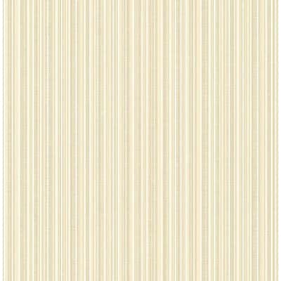 Seabrook Designs Clemens Stripe Unpasted Wallpaper