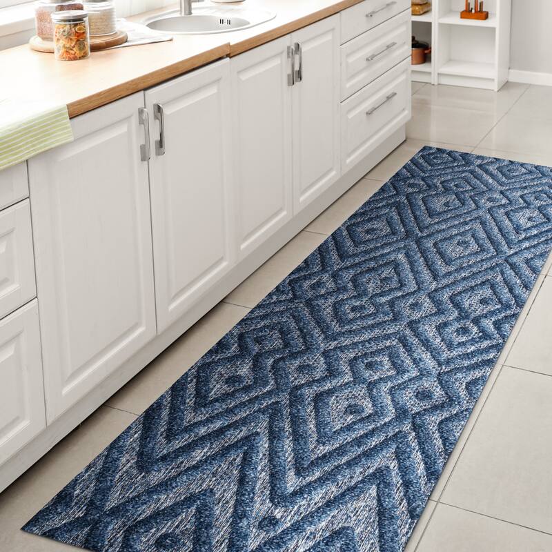 JONATHAN Y Salines Moroccan Diamond Indoor/Outdoor Area Rug