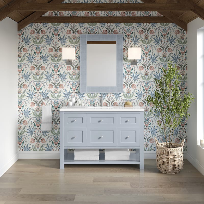 Breckenridge 48" Single Vanity, Serenity Blue - 48