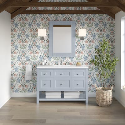 Breckenridge 48" Single Vanity, Serenity Blue - 48