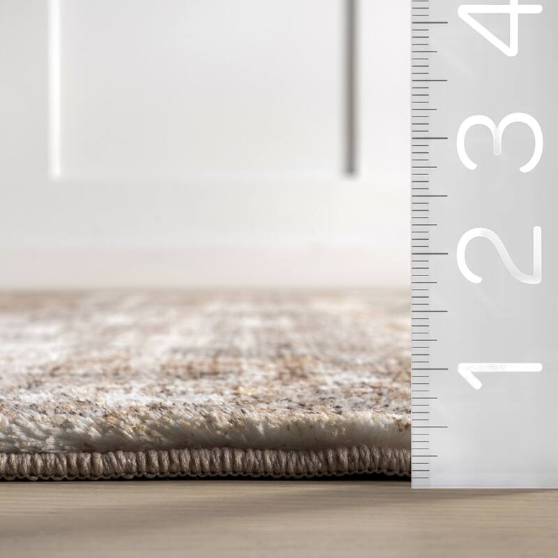 Nuloom Talita Medallion Machine Washable Area Rug