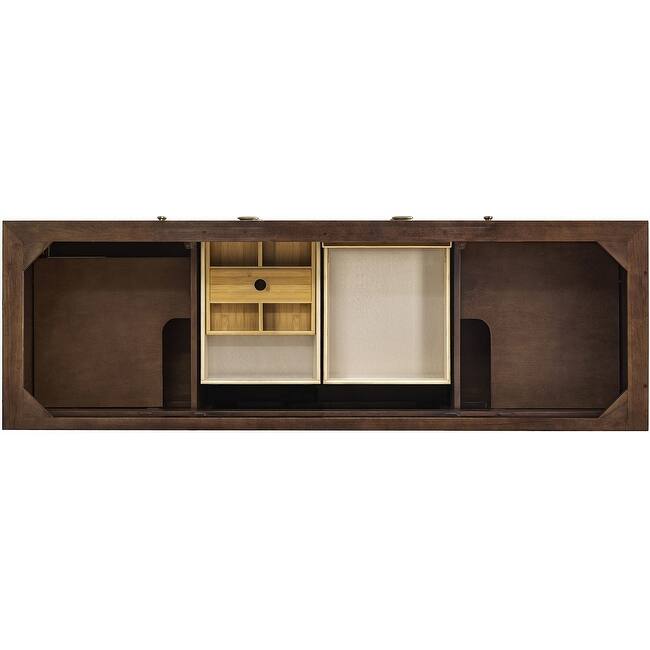 James Martin Vanities 670-V72-M Amberly 72" Wall Mounted or Free