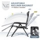 preview thumbnail 48 of 61, Homall Patio Zero Gravity Chair Lawn Lounge Chair with Pillow Set of 2