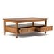 preview thumbnail 3 of 76, WYNDENHALL Norfolk Wood Transitional Coffee Table - 48 Inches wide