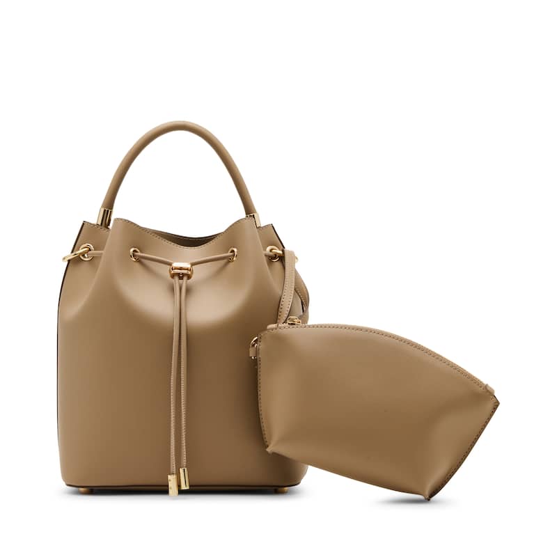Anne Klein Medium Bucket Bag with Detachable Strap