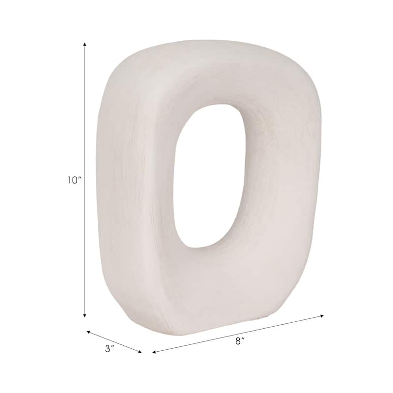 Sagebrook Home Ceramic Decorative Object for Modern Home Enhancement
