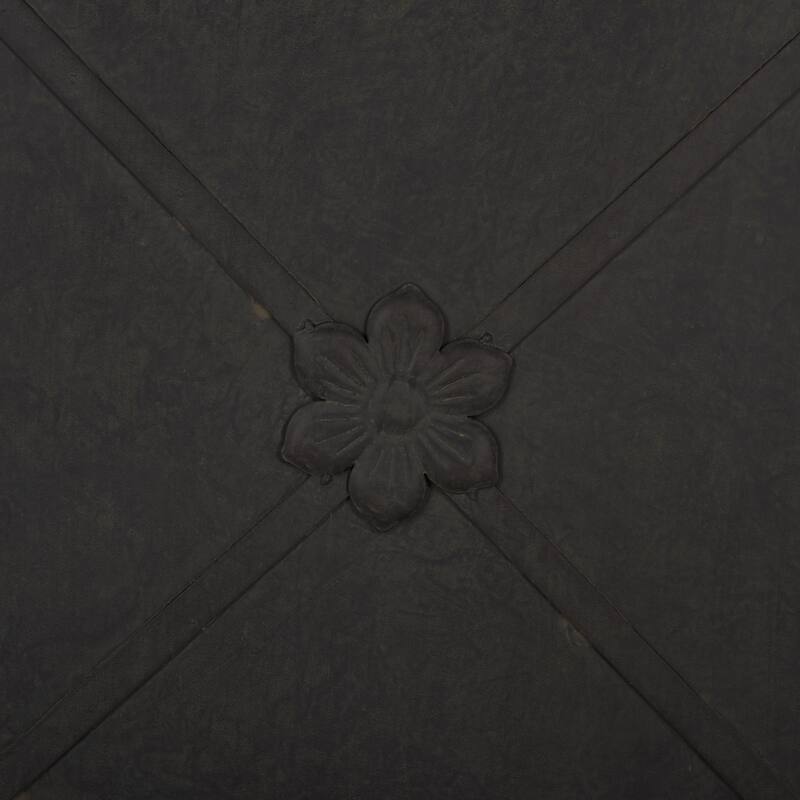 SAFAVIEH Outdoor Patio Furniture Caledonia Trellis Planter - 22"W x 22"D x 98"H