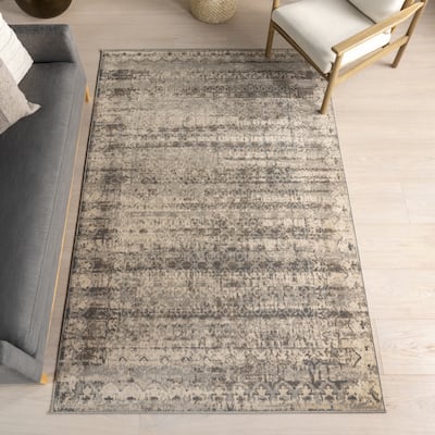 Nuloom Aella Distressed Medallion Area Rug